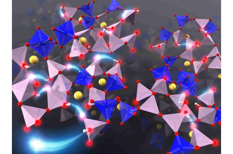 Through the Looking Glass: Unravelling How Ions Move in Phosphate Glass