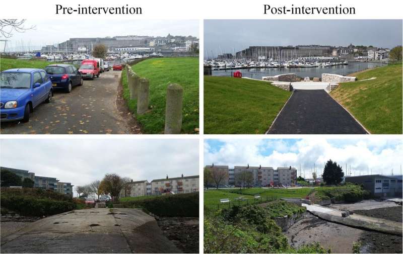 Transforming a run-down waterside park led to higher wellbeing in Plymouth community