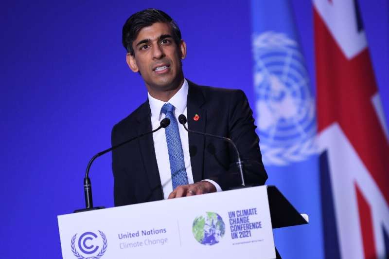UK finance minister Rishi Sunak wants financial institutions to outline their plans to meet net-zero targets