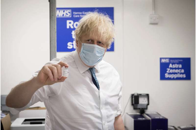 UK's Johnson: Vaccines worldwide takes a 'colossal mission'