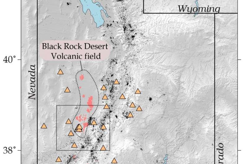 Unusual earthquakes highlight central Utah volcanoes
