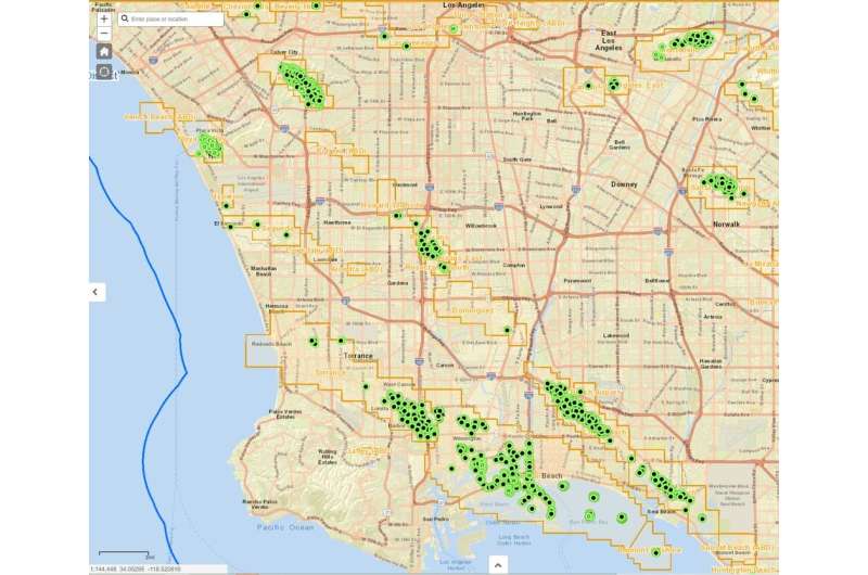 Urban oil wells linked to asthma and other health problems in Los Angeles