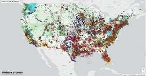 US energy infrastructure mapped