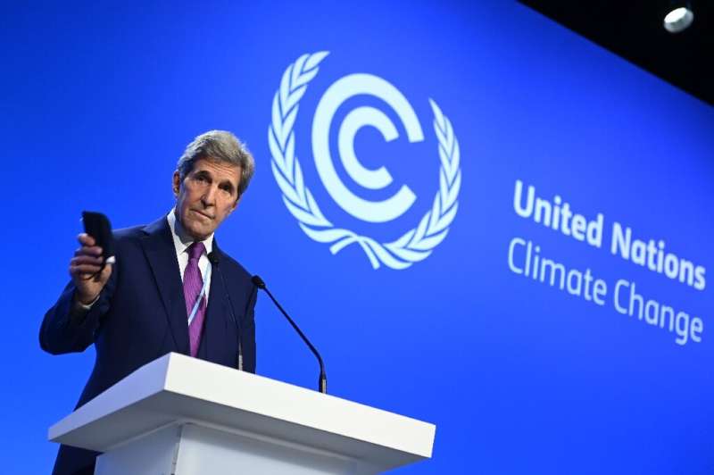 US special envoy John Kerry, a 30-year veteran of climate geopolitics, said he 'had never counted as many initiatives and as muc