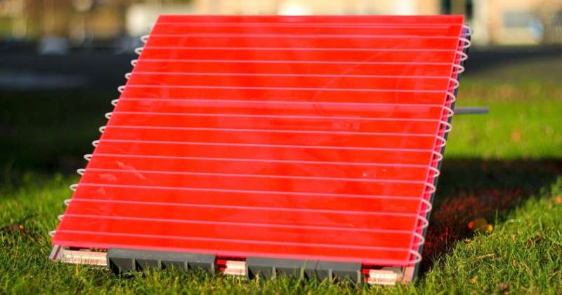 Científicos de UvA desarrollan miniplanta química autónoma totalmente impulsada por energía solar