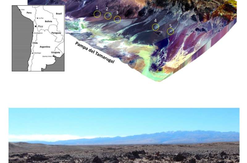 Vast patches of glassy rock in Chilean desert likely created by ancient exploding comet