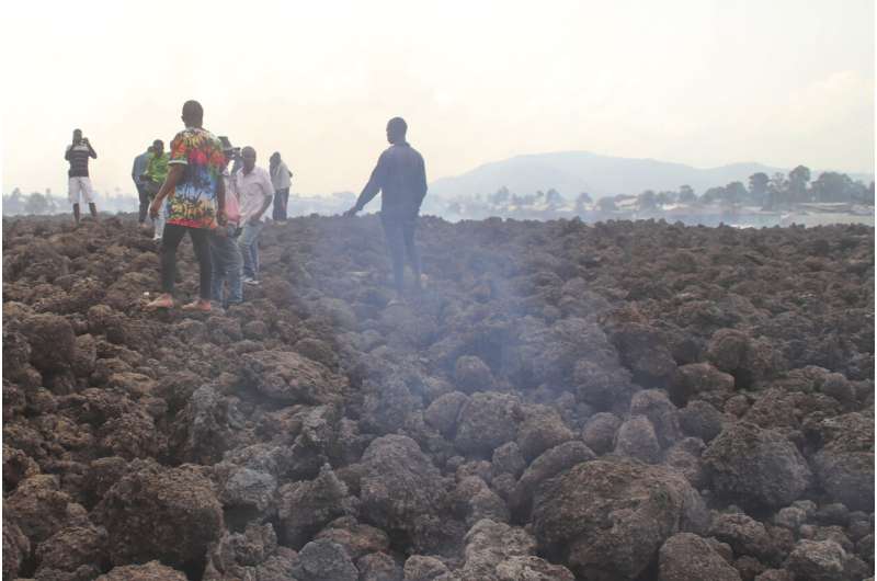 Volcanic eruption, ensuing chaos kill at least 15 in Congo