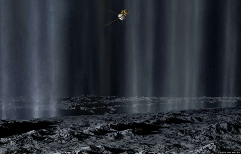 Watch: 14 Hours of Enceladus Geyser Action