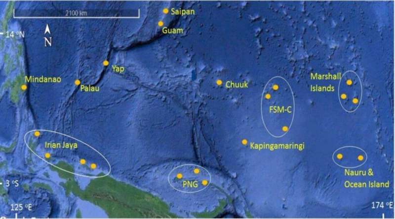 Weather, ocean currents key to fish spawning in Micronesia