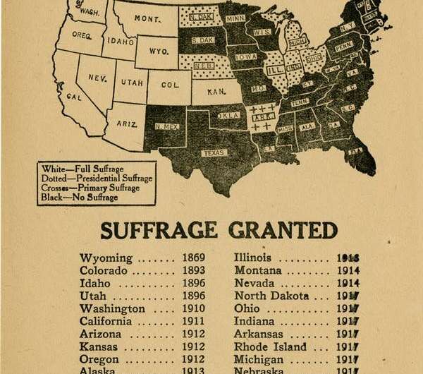 What maps made by 20th century suffragists can teach about holding leaders to account on climate change