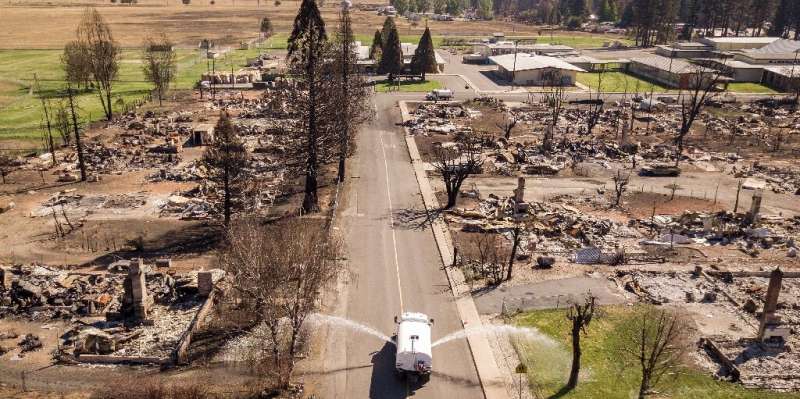 Wildfires have destroyed 2.5 million acres of California this year, including much of the town of Greenville