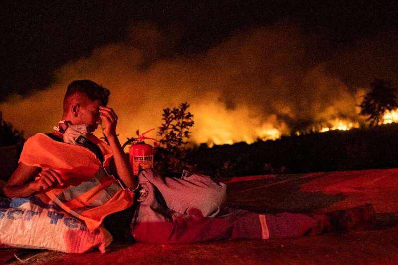 Wildfires have killed eight people since late July across southern Turkish coastal regions, ravaging forests and turning village