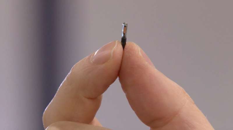 With the chip implanted under your skin, you can't forget to take it with you