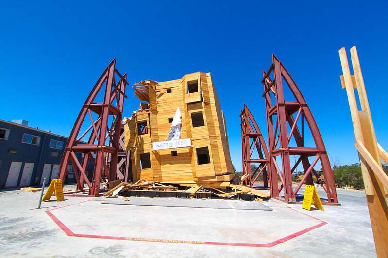 World's largest outdoor earthquake simulator undergoes major upgrade