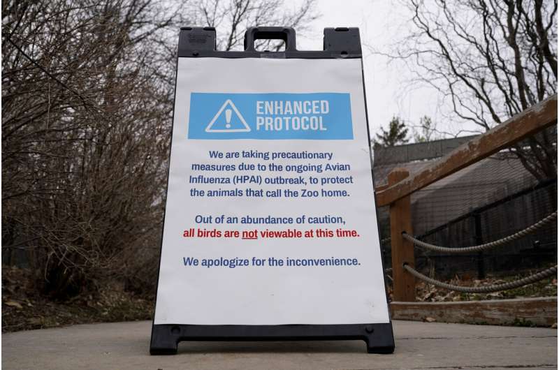 Bird flu 2 cases have been recorded in U.S. zoos following the spread of the disease