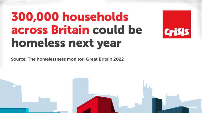 300,000 households across Britain could be homeless next year if government does not urgently change course