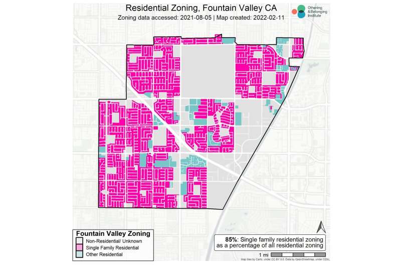 78% of L.A. region residential land zoned for exclusionary housing