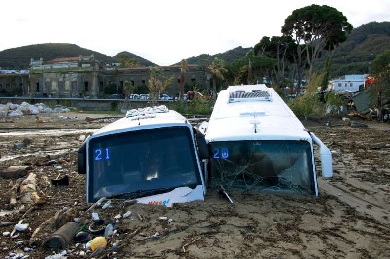 A landslide on the southern Italian island of Ischia has left at least seven dead, the Naples prefect announced