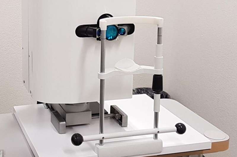 A new device for early diagnosis of degenerative eye disorders