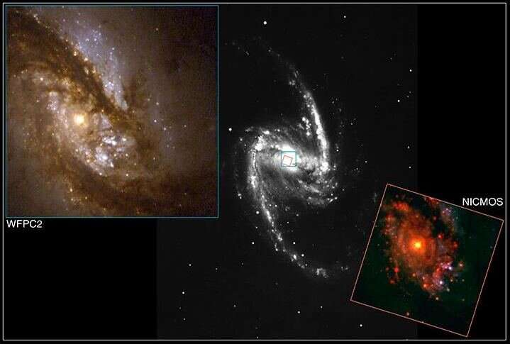 A New Image From Webb Shows Galaxy NGC 1365, Known to Have an Actively Feeding Supermassive Black Hole