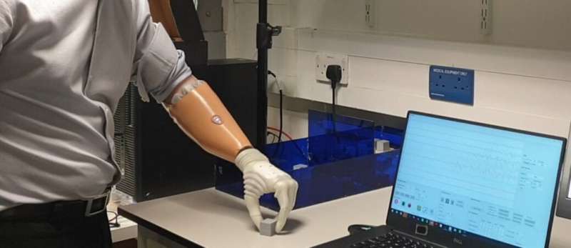 A new type of hand prosthesis learns from the user — and the user learns from the prosthesis