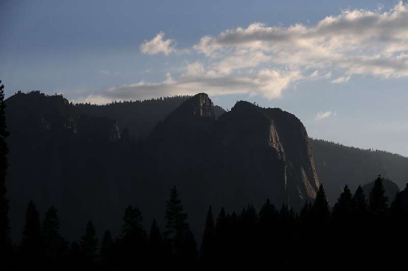 A view of the Yosemite Valley on August 28, 2013 in Yosemite National Park, California