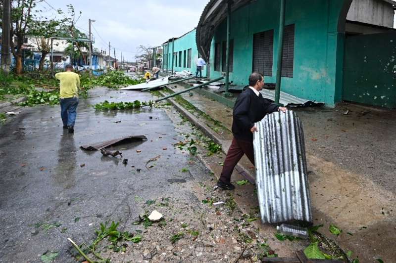 About 40,000 people had been evacuated from their homes Cuba's western Pinar del Rio province, where Ian made landfall
