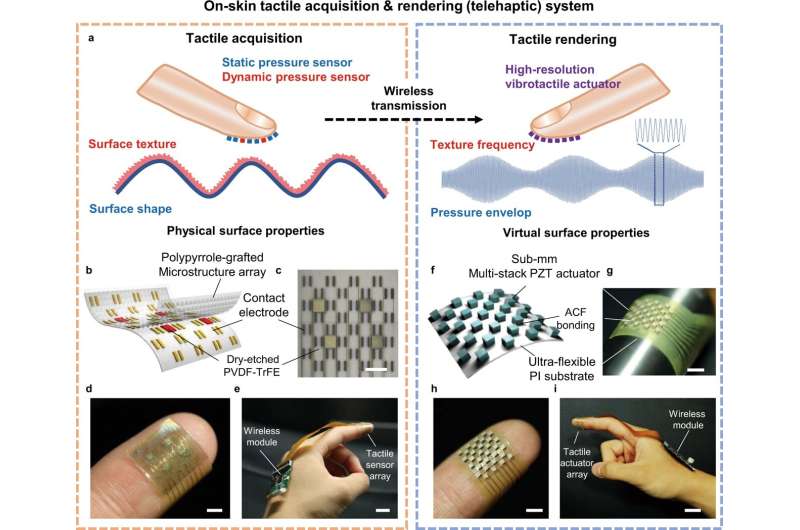 Accelerating tactile communication with skin-attached telehaptics