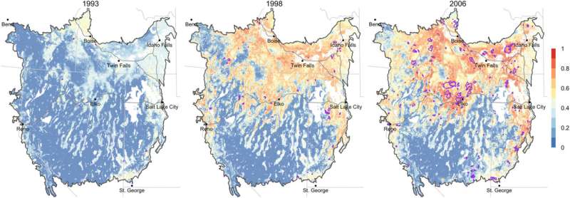 Advances in predicting the locations of wildfires 