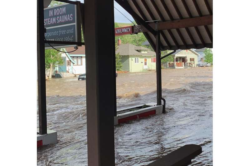After Yellowstone, floodwaters near Montana's largest city