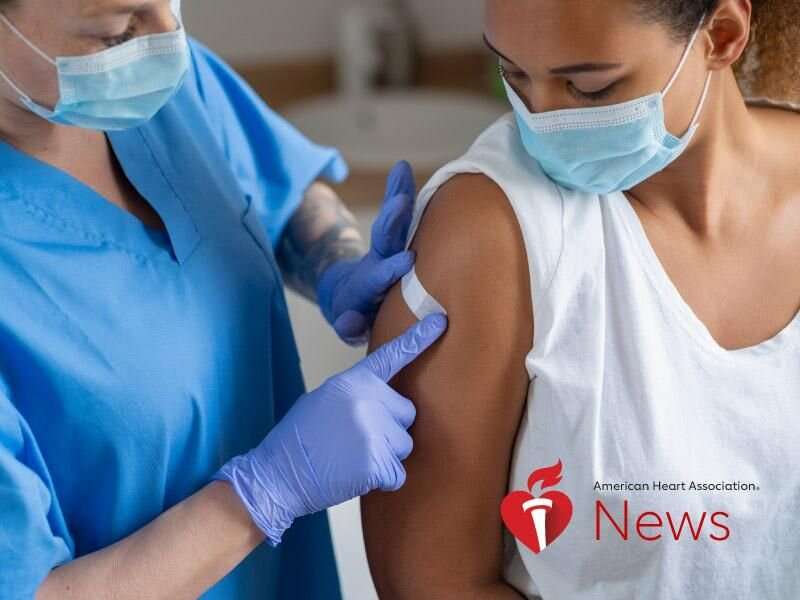AHA news: being vaccinated may lower stroke risk in adults with flu-like illnesses