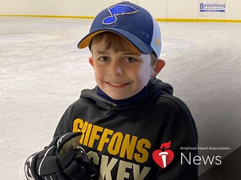 AHA news: for 11-year-old hockey player, breathlessness signaled a struggling heart
