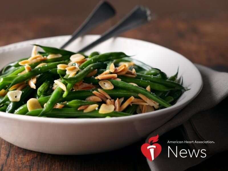 AHA news: green beans can be one of the healthiest dishes at the holiday table