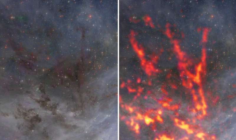 ALMA gets front-row seat to an ongoing star-formation standoff in the Large Magellanic Cloud