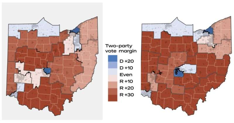 An algorithm to detect gerrymandering