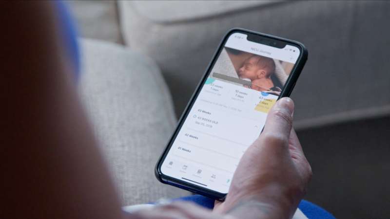 App helps preemie parents feel confident caring for their newborns