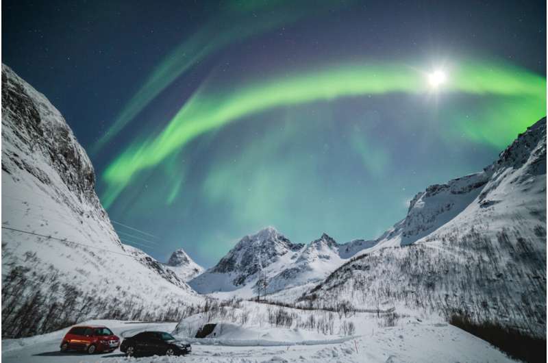 Are the northern lights caused by 'particles from the Sun'? Not exactly