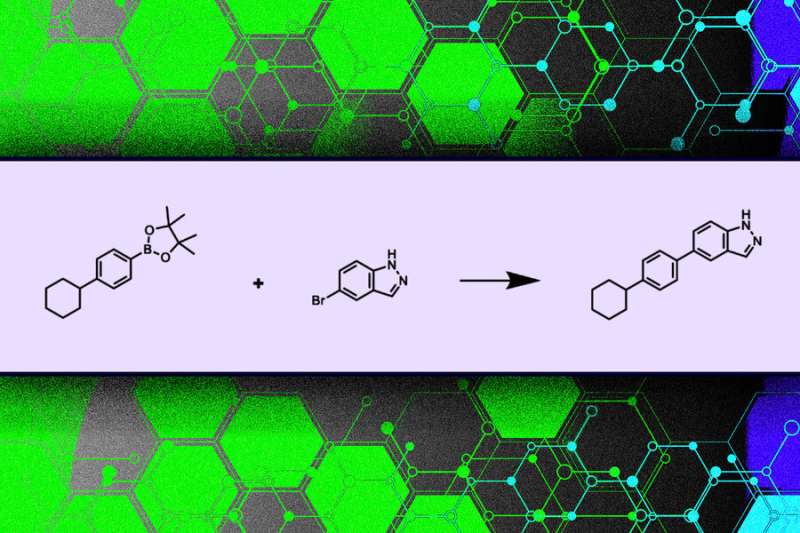 Artificial intelligence technique only proposes candidate molecules that can actually be produced in a lab