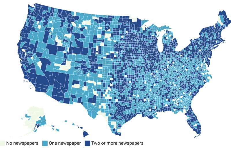 As local newspapers close, struggling communities are hit hardest