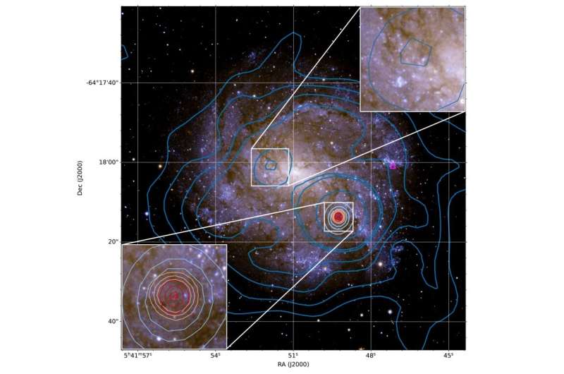 Astronomers discover a new radio source of unknown origin