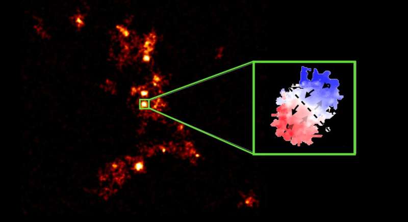 Astronomer oppdager en sverm av galakser som går i bane rundt en hyperlysende galakse