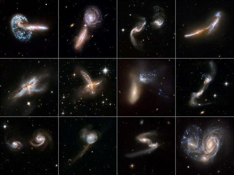 Astronomer oppdager hvordan galakser dannes gjennom fusjoner