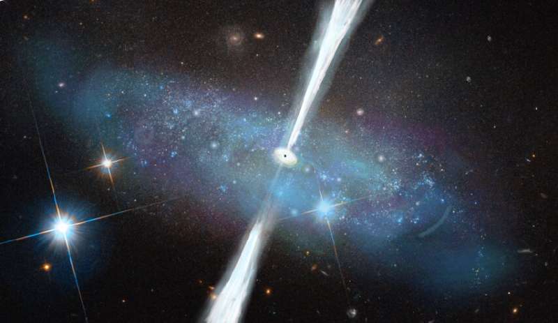 Astronomer finner skjulte store sorte hull