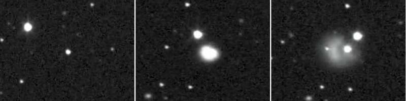Astronomers have hailed the early footage of the first time humanity has deliberately smashed a spacecraft into an asteroid
