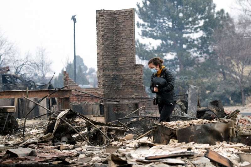 At least 500 homes were thought to have been destroyed as a blaze took hold of the town of Superior, just outside Colorado's big
