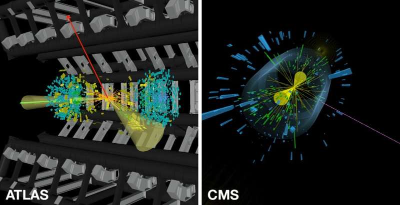 ATLAS and CMS chase the invisible with the Higgs boson