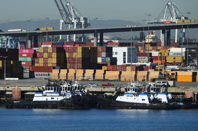 Backups at ports like this one, in Long Beach, California, contributed to major inventory challenges for US businesses of all si