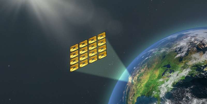 Beaming clean energy from space