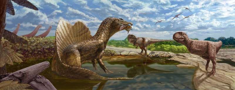 Bizarre meat-eating dinosaur found in classic fossil site in Egypt's Sahara desert