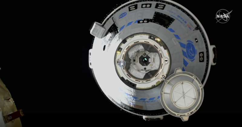 Boeing docks crew capsule to space station in test do-over